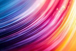 绚丽多彩的流动光线纹理