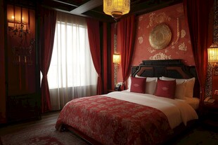 中式典雅卧室尽显古典韵味