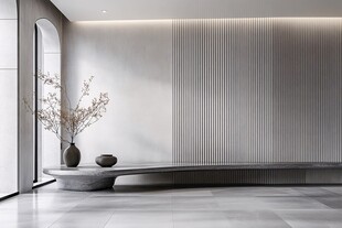 简约现代风室内一角