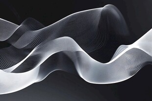 科技感流动线条抽象背景图