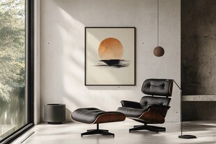 现代简约风客厅休闲角落