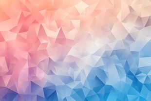 梦幻渐变多边形背景图案