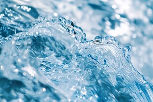 灵动水波 晶莹水韵之美