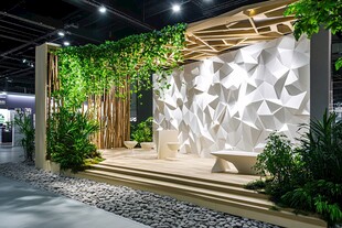 室内绿植装饰景观空间