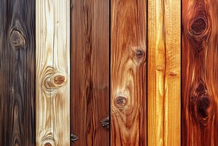 多样木纹展示自然木材质感