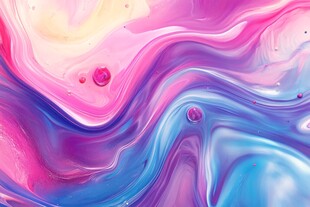 梦幻流体色彩艺术纹理
