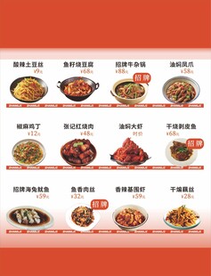 多样美食展示