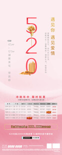 520朋友圈海报