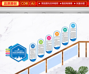 6s楼梯文化墙