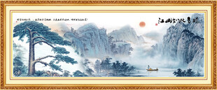 大厅山水画