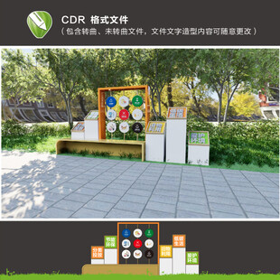 垃圾分类景观