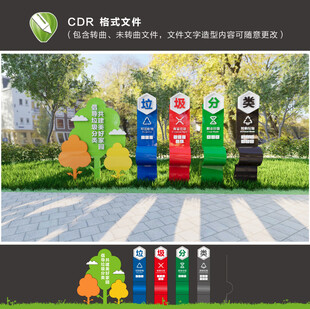垃圾分类景观