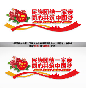 民族团结文化墙
