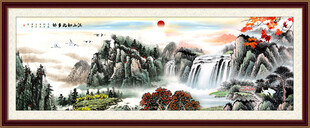 国画山水画