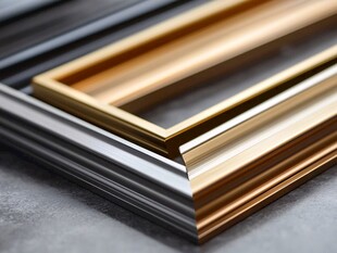 多彩金属框展示