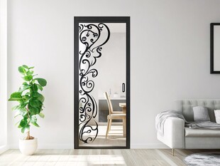 铁艺雕花门 时尚家居之选