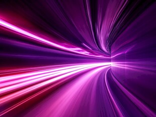 梦幻紫色光线动感背景图