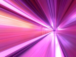 梦幻炫彩光线放射背景图