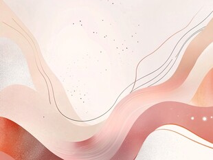 柔和渐变曲线抽象背景图