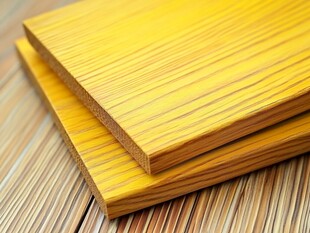 黄木纹板材特写