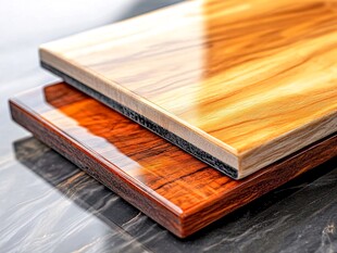 精美木纹板材展示