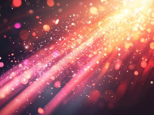 梦幻炫彩光线背景特效