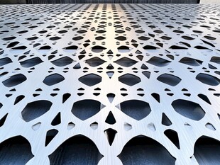 镂空金属板的独特纹理