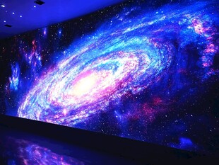 梦幻星空巨幕墙面艺术