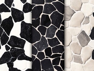 黑白灰碎块纹理图案素材