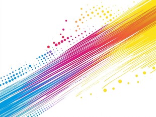 炫彩线条动感背景图案