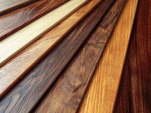 多样实木地板展示