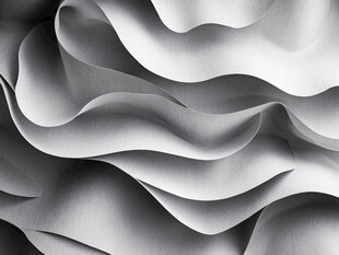 立体纸张波浪纹理图案