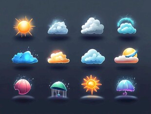 天气图标集合