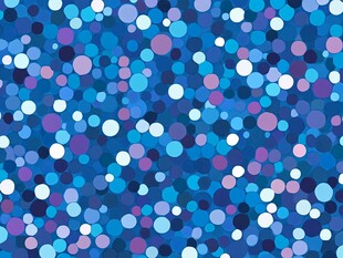 梦幻蓝紫色圆点背景图案