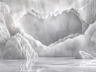 冰川奇景 冷峻纯净之境