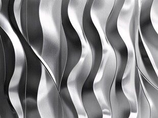 金属波浪纹理背景图案
