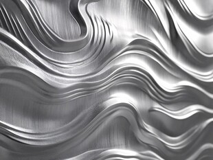 金属质感波浪纹理背景