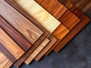 多样木纹板材展示