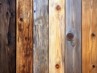 多彩木纹木板背景纹理