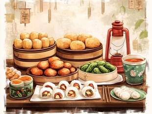 中式点心盛宴