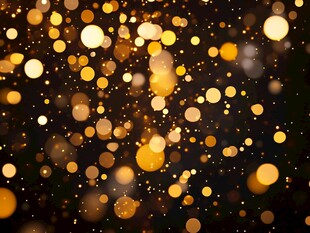 金色光斑背景 梦幻效果