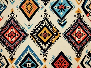 民族风几何图案装饰纹样