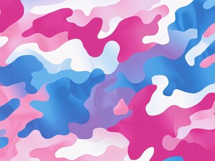 多彩渐变迷彩图案背景