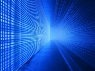 科技蓝光隧道未来感背景