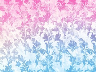 渐变花卉图案背景纹理