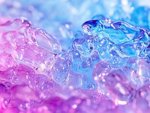 梦幻炫彩冰晶世界