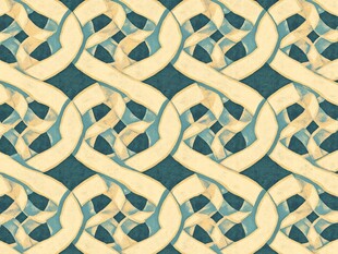 复古几何交织图案纹理