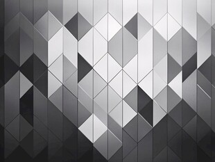 几何菱形黑白抽象背景图