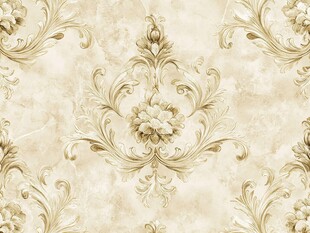 欧式奢华花纹壁纸图案