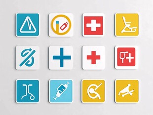 医疗相关图标集合